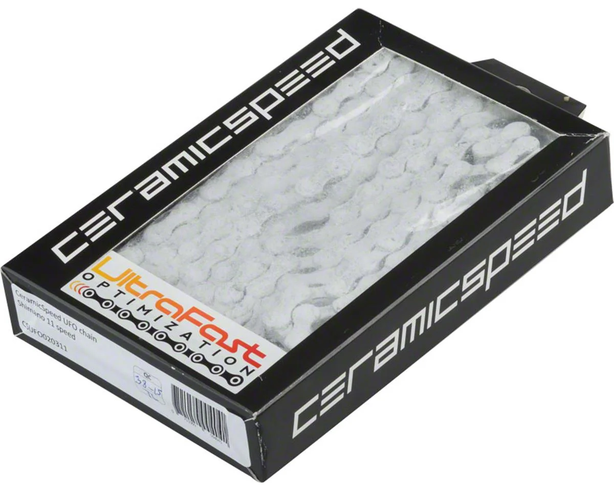 CeramicSpeed UFO Chain KMC X11SL (Silver) (11 Speed) (116 Links)